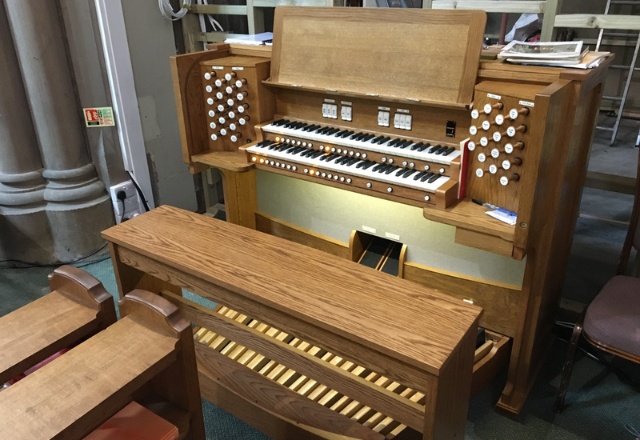 St Michaels Envoy 33 DFD in custom-built cabinet