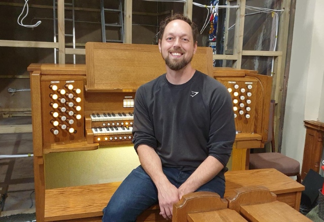 St Michaels organist, Charlie