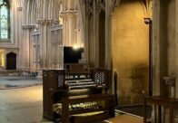 Viscount Regent 356 organ console Wells Cathedral