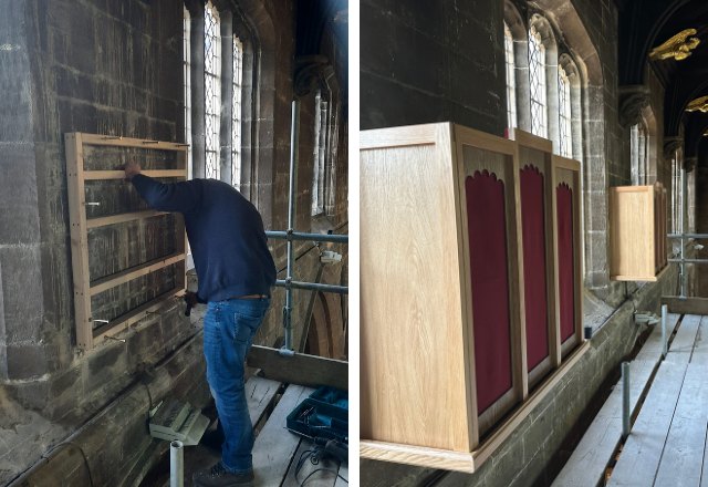 Fixing the Speaker cabinets