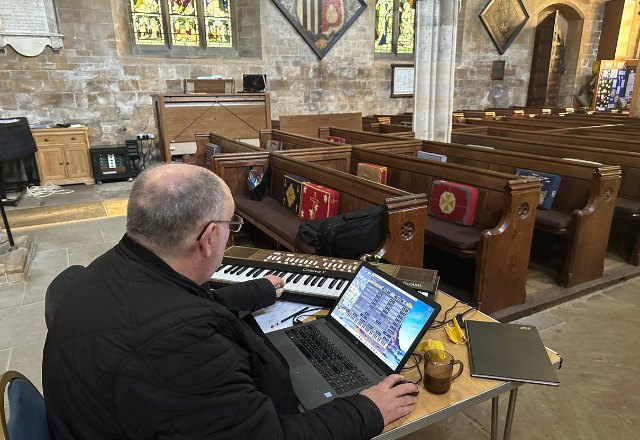 Voicing at St Mary's Church Horncastle