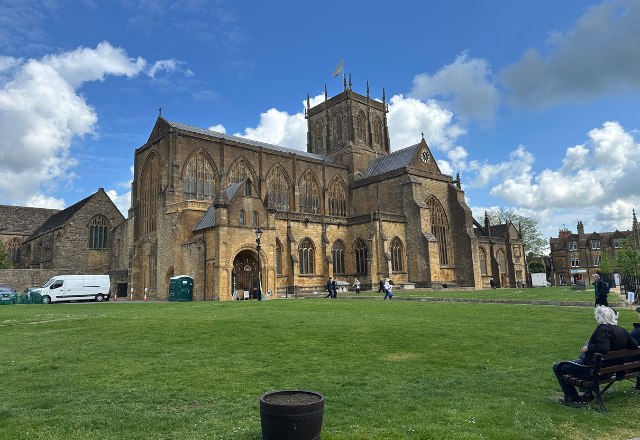 Sherborne Abbey exterior