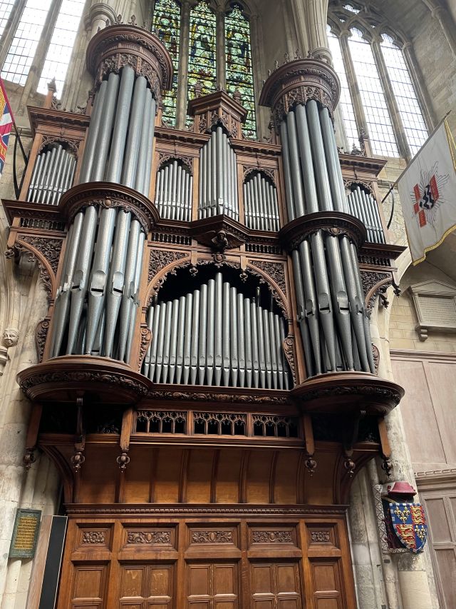 Southwark Cathedral Pipe Organ case